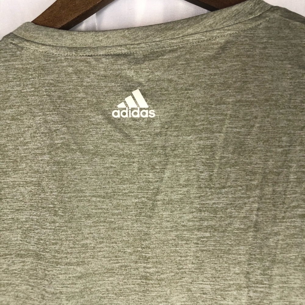 Adidas cropped dri fit boxy top green - Picture 5 of 5